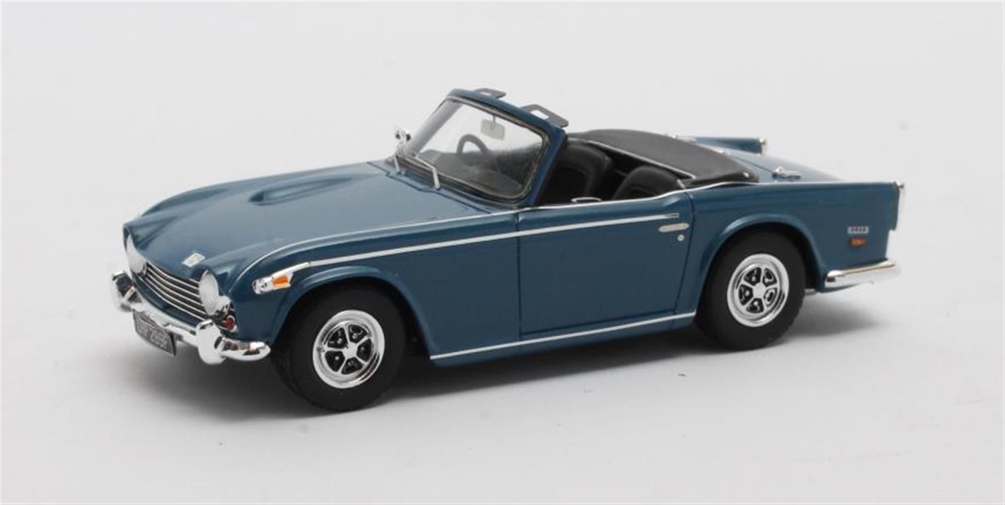 Triumph TR5 p.i. 1967-1968 Blauw - 1:43